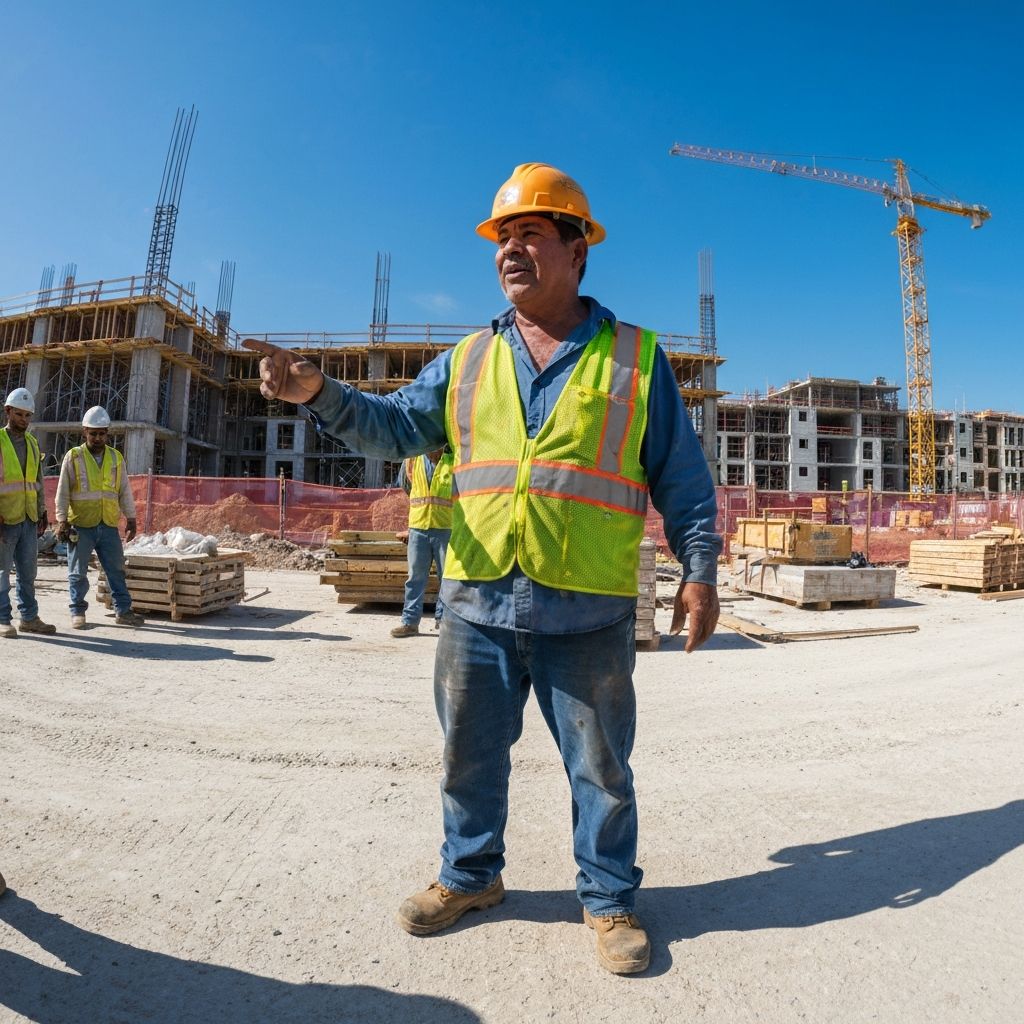 Reliable construction professional