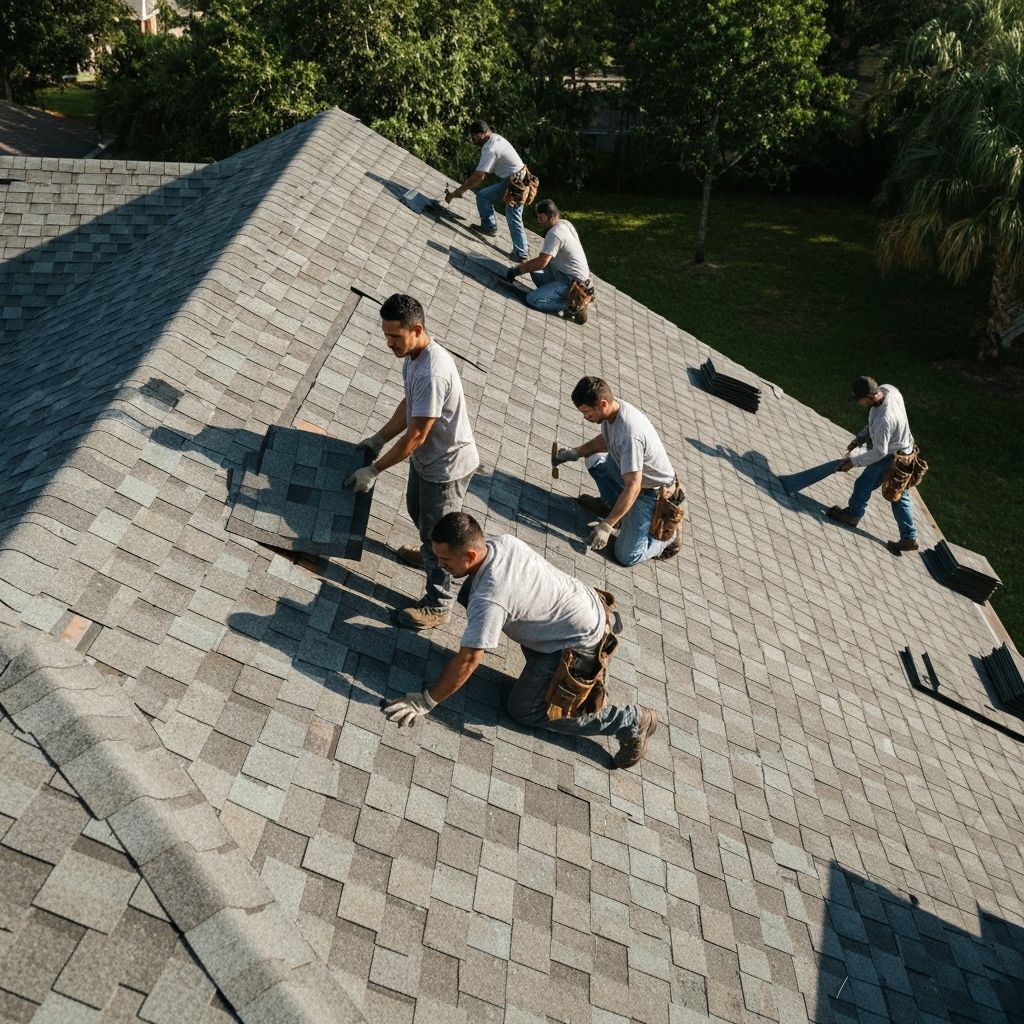 Roofing Teams